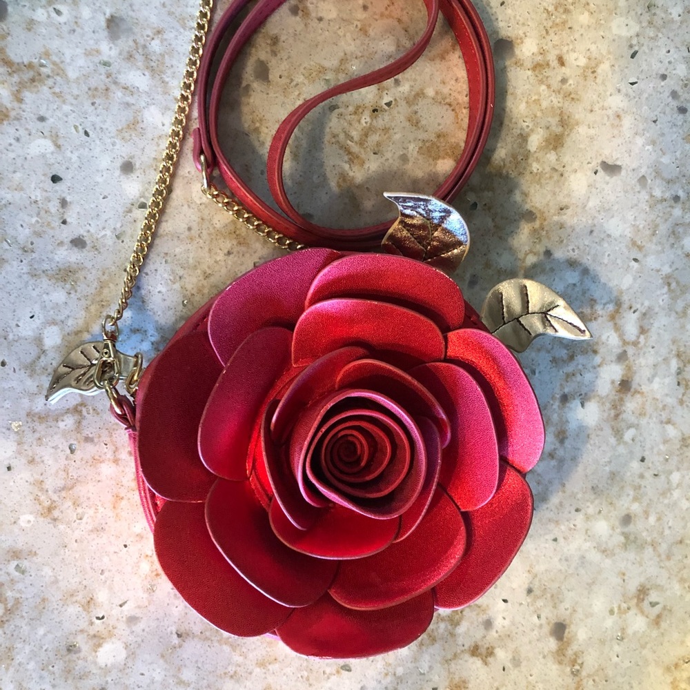 BEAUTY and the BEAST ENCHANTED ROSE CROSSBODY BAG by DANIELLE NICOLE